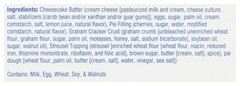 Village Piemaker, Cherry Pie Cheesecake 2 Lb
