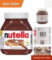 Gourmet Hazelnut Cocoa Spread – 26.5 Oz Breakfast Delight for Baking & Toppings