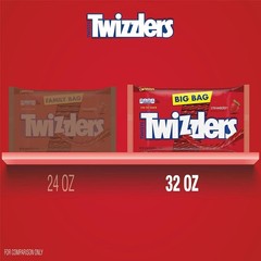 Indulge in 32oz Twists Strawberry Chewy Candy – Shareable Fun for Everyone!