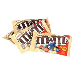 M&M’S Almond Chocolate Candy Sharing Size 2.83-Ounce Pouch 18-Count Box