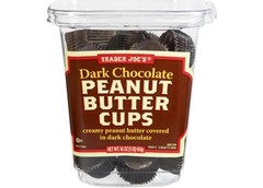 Trader Joe’s Dark Chocolate Peanut Butter Cups 16oz 453g Sealed (2 Containers)