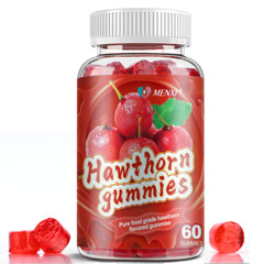Hawthorn Extract Gummies – Cholesterol Balance & Circulation Enhancer 60pcs