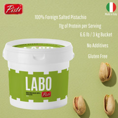 Pisti Pistachio Paste 6.6lb (3kg) – Premium Foreign Pistachio Selection