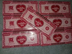 Russell Stover Milk Chocolate Bars. Large Billion Dollar Note. Lot Of 7pks. New