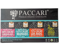 Pacari Single Origin Chocolate Bars Gift Box – 200 g.