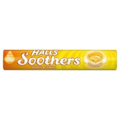 Halls Soothers Honey And Lemon 45g-PACK OF 20