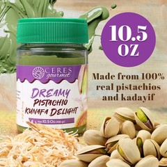 Pistachio Cream Kataifi Spread: Dubai Chocolate Filling – 10.5oz