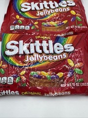 Qty 3 – Limited Edition Skittles Original Jellybeans 10oz. Best By 02/2027