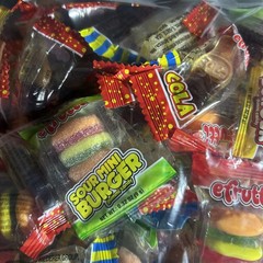 eFrutti Gummi Lunch Bag Mega Mix 70 Ct Bulk Kids Snack Party Birthday Holiday