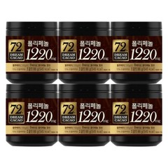 LOTTE Dream Cacao 72% Polyphenol Rich Chocolate Korean Snack 86g (3.1 oz) x 6 ea