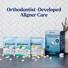 7 Count Variety of Clear Aligner Mints – Hygienic Breath Freshener for Aligners