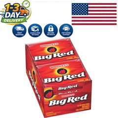 Wrigley’s Big Red Cinnamon Gum – Bulk Pack, 150 Count for Lasting Freshness
