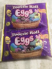 Tootsie Roll-Candy Coated, Egg Shaped Tootsie Rolls:3.5oz-Gluten Free See Below