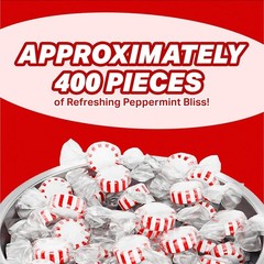 Nostalgiac Starlight Peppermint Flavor Mints Bulk Hard Candy (5 Pounds) On Sale!