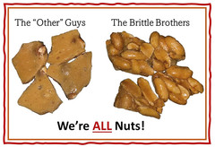 Peanut Brittle – 16 Oz Gift Box – Gourmet Candy