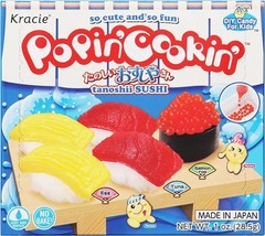 Kracie Popin’ Cookin’ Tanoshii Sushi Diy Japanese Candy Kit