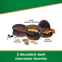 Russell Stover Sugar-Free Dark Chocolate Mix, Bulk Wrapped Candy Bars (4 Pounds)