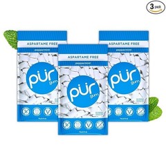 Pur Gum Peppermint 2.72 Oz 55 Pieces (pack of 3)