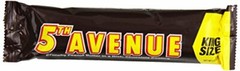 HERSHEY’S 5th Avenue Chocolate Peanut Butter Candy Bar, King Size (Pack of 18)