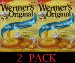2x Werther’s Original Salted Caramel Creme Soft Caramels Candy 4.51 oz – 2 PACK