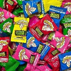 Sour & Spicy Candy Mix, Warheads, Lemonheads, Airheads Sour, Atomic Fireball 2LB