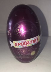 New SMARTIES purple Tin Egg. BRAND NEW-SHIPS N 24