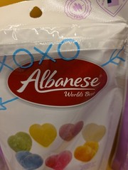 LOT OF 6 ALBANESE Gummi Hearts 7.5oz. Bags GLUTEN FREE LOW SODIUM Exp. 03/2027