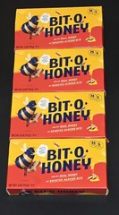 Brand New BIT-O-HONEY Candy Lot of 4 Theater Size 4 Oz Boxes BBD: 05/2026