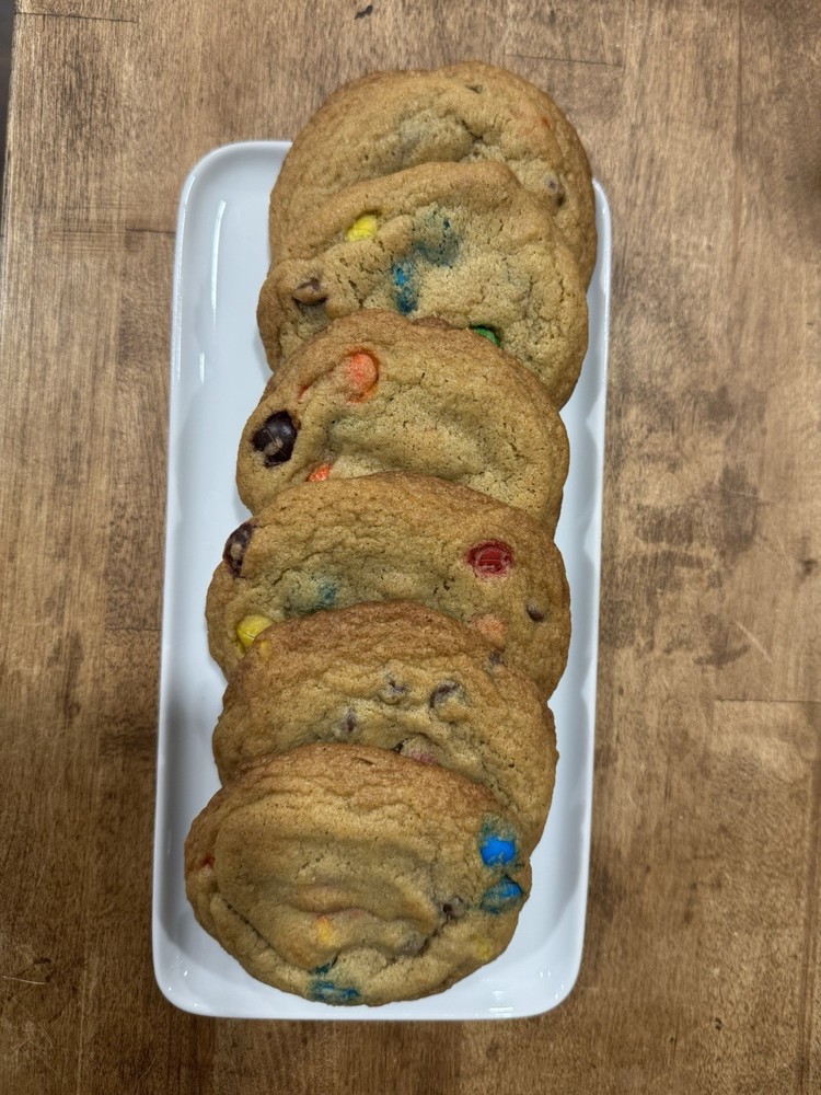 Homemade M&M and Chocolate Chip Cookies