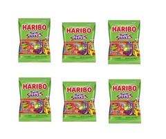 Haribo Gummi Candy, Twin Snakes Gold-Bears, 4 Oz Each PK OF 6