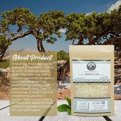 Organic Mastiha Chios 50G – 100% Natural Greek Mastic Gum, 50, White