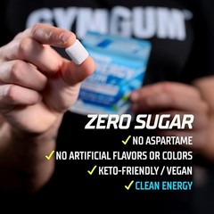 Sugar-Free Energy Boost Gum 120ct, Arctic Mint