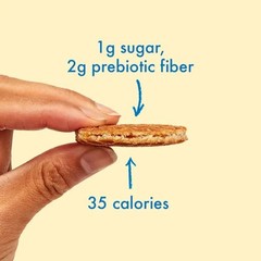 Rip Van Wafels Dutch Caramel Mini Stroopwafels, Low Carb 32 Count (Pack of 1)