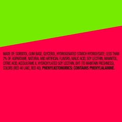 WRIGLEYS EXTRA FRUIT SENSATIONS SWEET WATERMELON 15 Count (Pack of 1), Pink