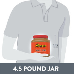 Peanut Butter Sauce Bulk Jar, 4.5 lbs