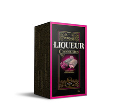 3 x PERGALE Cherry Liqueur Filled Chocolate Sweets Luxury Box 190g 6.7oz