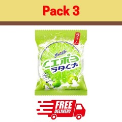 Hartbeat Thai Lime Candy with Salt Vitamin C Sour & Refreshing 40g x3
