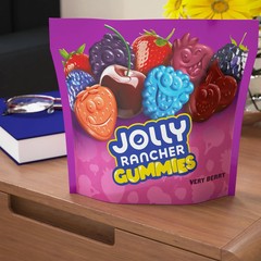 Jolly Rancher Gummies Very Berry Fruit Flavors, 13-Ounce Resealable (Pack of 4)