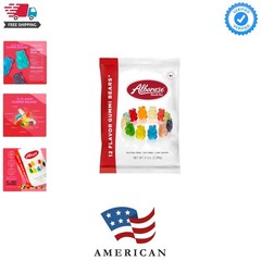 World’s Best 12 Flavor Gummi Bears | 5lbs of Candy | 12 Unique Flavors, Glute…