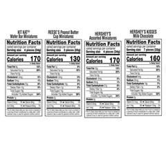 Hershey’s, Kit Kat And Reese’s Assorted Chocolate, Bulk Bag, 165 ct