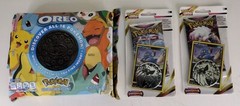 Oreo Pokémon & 2 Pack of Lost Origin Booster Croagunk SWSH245 Black Star Promo 