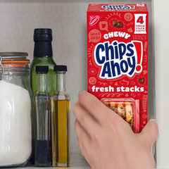 CHIPS AHOY! Fresh Stacks Chewy Fudgy Chocolate Chip Cookies, 8.66 Oz (4 Multi Sn