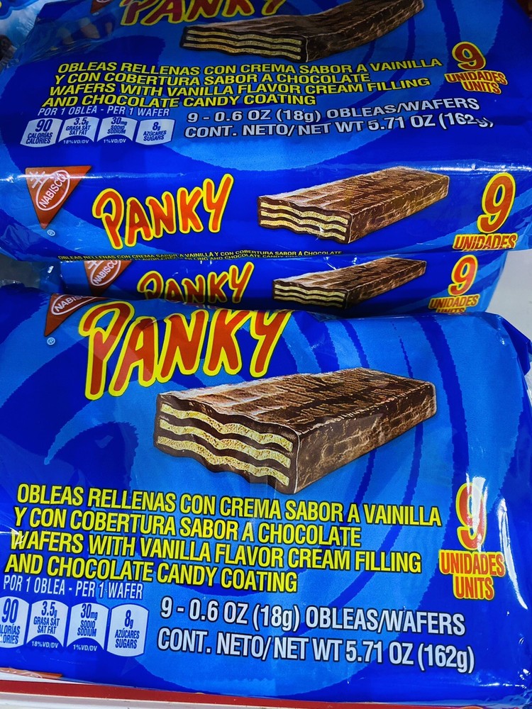 Panky Puerto Rico Galletas Rellenas Y Con Cobertura De Chocolate Con Leche (4)PK