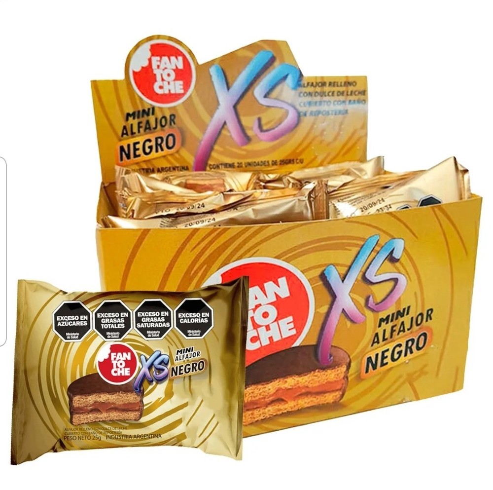 MINI ALFAJORES ARGENTINOS Marca Fantoche! Caja x 20