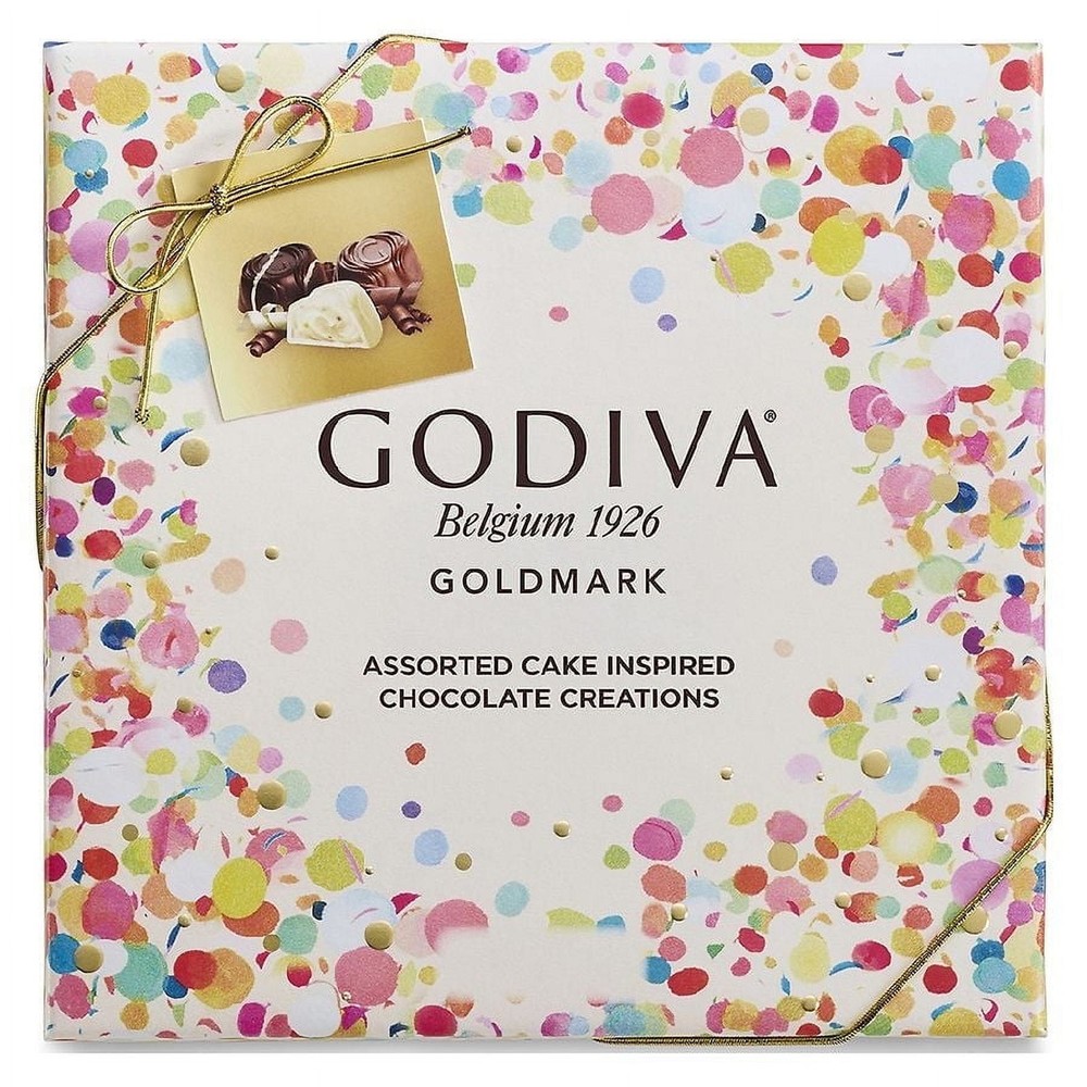 Godiva Goldmark Assorted Cake Inspired Chocolates Giftbox, 3.8 oz