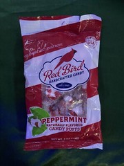 Red Bird Soft Peppermint Candy Puffs – Fat Free – Gluten Free – 4 oz Bag