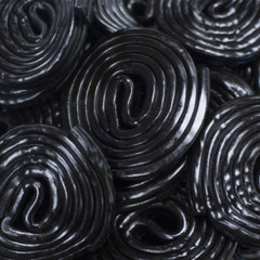 Broadway Black Licorice Wheels – 1- lb- Made in Italy
