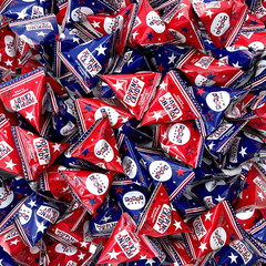 Patriotic Candy – 40 Count Bag – Popping Rocks Pouches – 4Th of July Candies – S