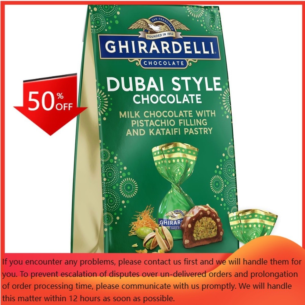 Ghirardelli Dubai Style Chocolates – 4oz