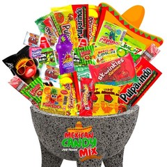 Mexican Candy Mix Assortment Snack (42 Count) Dulces 40 Piece Set, Yellow